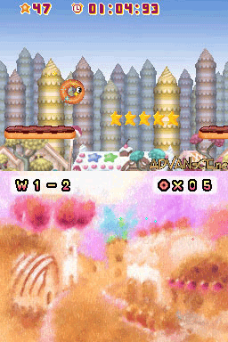 Kururin Doughnuts: Okashi Recipe screenshot 2 for Nintendo DS